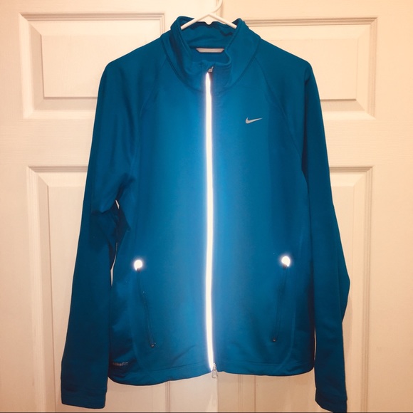 Nike Other - Nike Fit Dry Zip Up Long Sleeve Jacket Fitness Gym
